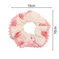 1/4Pcs Sweet Cute Hair Scrunchies Fashion Simple Basic Elastic Hair Bands Ponytail Holder Elegance Scrunchie Hair Tie For Girl Women.