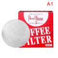 100pcs Round Coffee Filter Paper Moka Pot Coffee Maker Filter Tools No.3 /No.6 Encounter. 