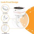 Wearable electric Rechargeable breast pump Portable painless mute massager- 1Pieces. 