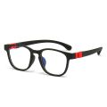 Anti-blue Light Kids Glasses Removable Silicone Children Boys Girls Computer Eye Protection Eyeglasses Ultra Light Frame.