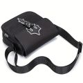 Top Quality Fashion Messenger trapstar Bag Lightweight Design Black Nylon Crossbody Bag Large Capacity Stylish Men Shoulder Bag.