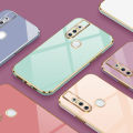 For vivo V15 Case Luxury Square Plating vivo V15 Pro Phone Case Vivo 1819 vivo 1818 ShockProof Soft Back Cover Fundas.