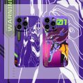 NEON GENESIS EVANGELION EVA-01 TEST TYPE phone case for iPhone 14 13 12 11 Pro Promax X Xs XR max plus All inclusive cover shell.
