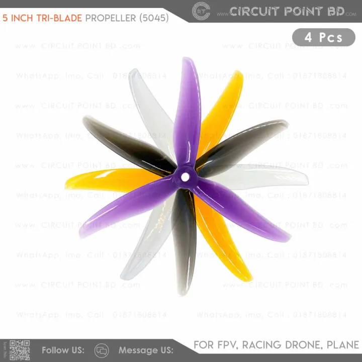 2%20Pcs%20-%205%20Inch%20Propeller%20(CW%20+%20CCW)%203%20Blade%20/%20Tri-Blade%20High%20Quality%20Props%20for%20Drone,%20FPV%20Racing%20Drone,%20Plane%20or%20Drone%20Camera.%20-%20Image%205
