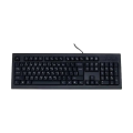 A4-tech KRS-82 Black Comfortable Wired Keyboard With Bijoy-Bangla Supported Ease of Use.