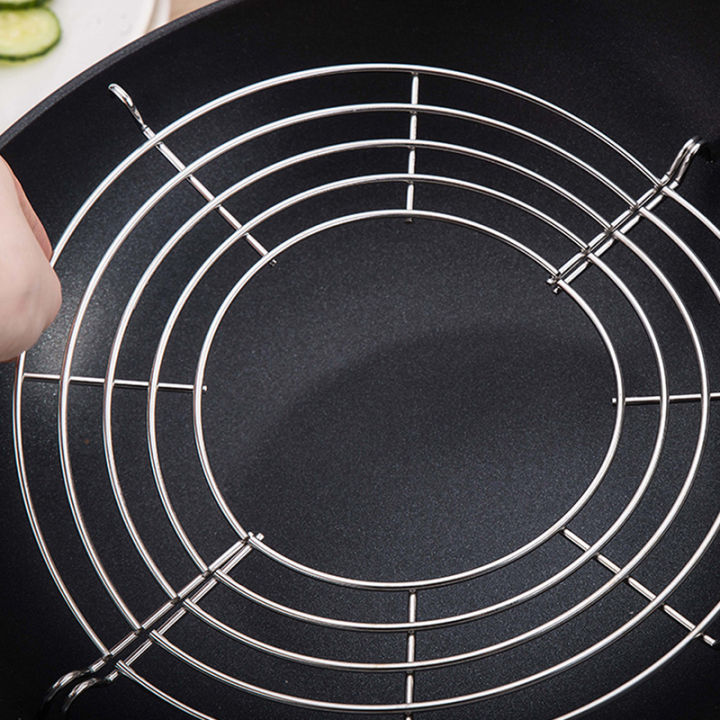304%20Stainless%20Steel%20Thick%20Line%20Semicircle%20Hanging%20Pan%20Frying%20Drain%20Line%20Rack%20Kitchen%20Insulation%20Pot%20Rack%20Steam%20Rack%20-%20Image%204