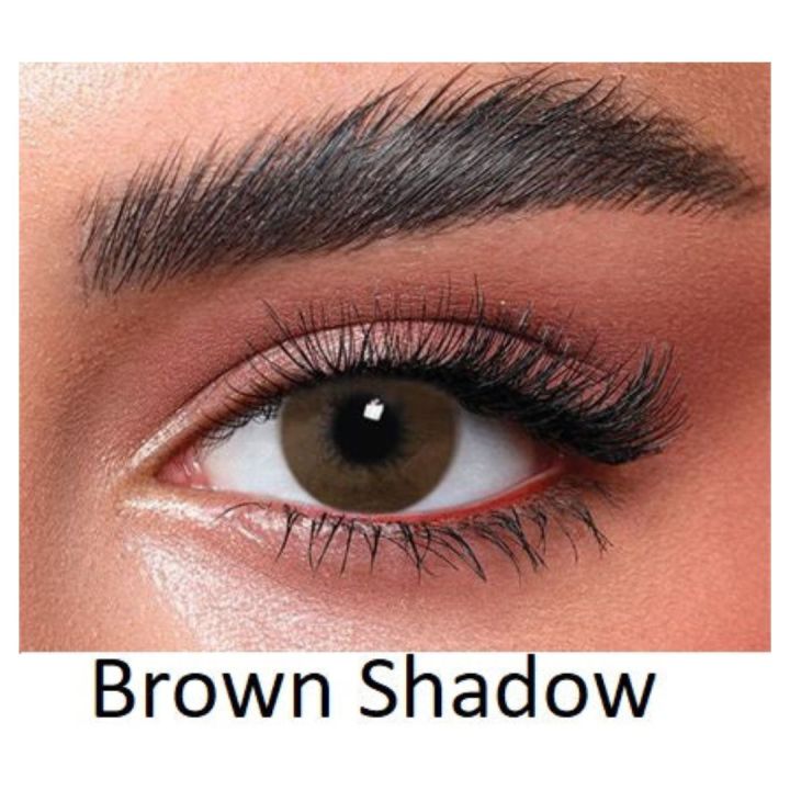Bella Brown Shadow Diamond Color Contact Lens with Regular Kit Box. For men,women/Unisex. Bella Diamond Series.. #brown.shadow