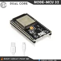 NodeMcu ESP32 ESP32S, 32 Bit, Dual Core, 240 MHz Development Board with Built-in WiFi & Bluetoot for IOT, Robotics or DIY Electronic Project. Alternative of Arduino.. 