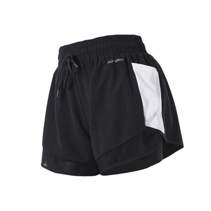 Vansydical%20Women%20Mesh%20Yoga%20Shorts%20Summer%20Running%20Shorts%20Pocket%20Quick%20Dry%20Gym%20Clothing%20Loose%20Wide%20Leg%20Fitness%20Shorts%20with%20Lining%20-%20Image%202