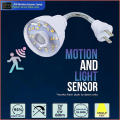 Compact Body Sensor Night Light Easy Install -Efficient Bright Parking Lot Sensor Light White Garden Sensor Light for Home.