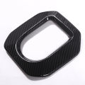 Car Gear Shift Frame Cover Trim Carbon Fiber for Land Rover Range Rover Evoque 2012-2017 Accessories. 