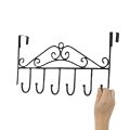 Door back hook non-perforated wall hanger door hanger wall hanger non-marking clothes hood hook one piece wholesale. 
