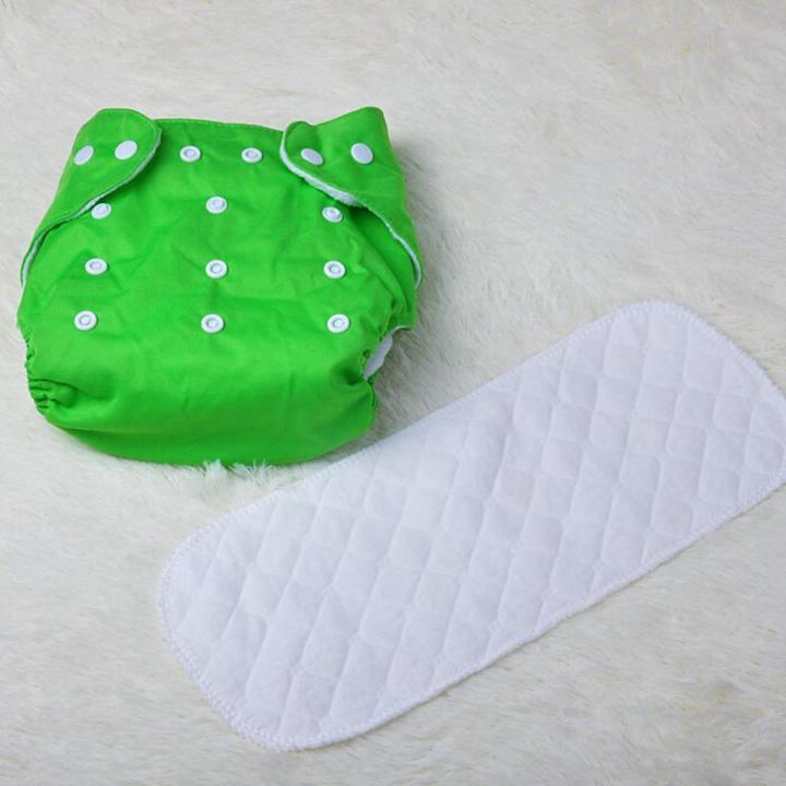 Washable Reusable Cloth Diaper for Baby ( With 1 Pad 3 Layer )