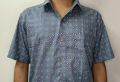 Men's Short Sleeve Printed Casual Shirt.