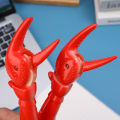 1/5Pcs 0.5Mm Attractive Animal-themed Pen Adorable Lobster Claw Crab Claw Gel Pens For Kids Fun Novelty Ballpoint Pens With For School. 