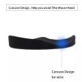 Ergonomic Handguard Mouse Pad G80 Silicon Gel Non-Slip Streamline Wrist Rest Support Mat Mousepad For office Gaming PC. 