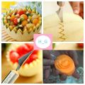 Home_Goods For Precision kitchen cutters With 6 Blades (Aluminium Body).