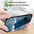 Casinglee For Mi 10T Pro Case Couple Starry Moon Glass Protector Phone Cover Meteor Start for Xiaomi Mi 10T Pro Glass Cover Case.
