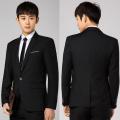 Men Fashion Slim Fit Formal One Button Suit Blazer Coat Jacket Outwear Tops. 