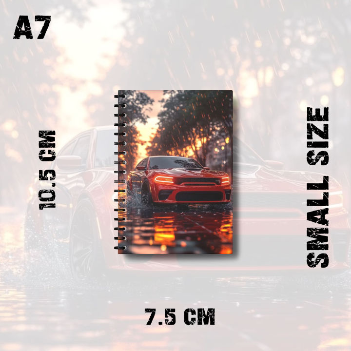 Notebook%20Red%20Edition%20Sports%20Car%20Design%20Writing%20Journal%20Pad%20K676%20-%20Image%204