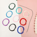 【Daily Necessities For Anyone Store】Minimalist Milan Rope Bracelet Simple Red String Steel Bracelet for Women Lucky Wristband Jewelry.