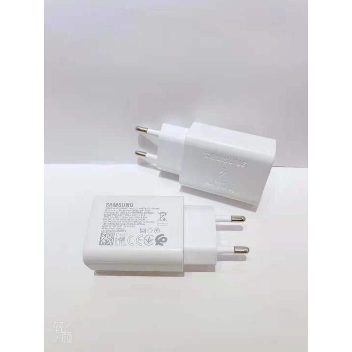 Samsung 25W Usb Fast Charger With Usb To Type-C Fast Cable For Samsung  Galaxy A70 A50 A50S A71 A51 M51 M21 M31 Charger