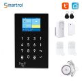 Smartrol Family Security Alarm System WiFi Alarme Host Security Protection Sensor Fireproof Anti theft for Tuya Smart Life App. 