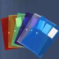 Student Folder For Home A4 Binder Pouch With Label A4 Binder Pocket Filing Products Binder Envelopes With Button Transparent File Pouch For School.