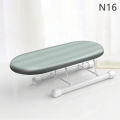 Folding Mini Ironing Board with Folding Legs Portable Household Clothes Ironing Rack Home Supplies Heat Resistant Ironing Cover. 