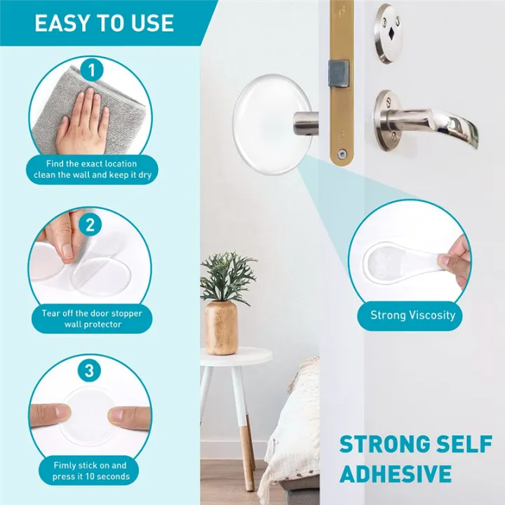 12%20Pcs%20Door%20Stoppers%20Wall%20Protector%20Clear%20Door%20Knob%20Wall%20Protector%20for%20Walls%20Protects%20Wall%20Surface%20-%20Image%202