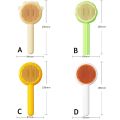Long Short Cat Hair Brush Cat Claw Shape Dog Pet Wool Grooming Brush Massage Remover Hair Kitten Grooming Cleaning Scratcher.