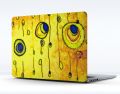 LPTP-63 Modern Abstract Art On Canvas Textures And Colors premium quality laptop sticker.