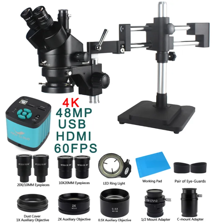 4K%202K%20HDMI%20USB%20Digital%20Microscope%20Camera%203.5X-90X%20Double%20Boom%20Zoom%20Simul%20Focal%20Trinocular%20Stereo%20Microscope%20Phone%20Repair%20Tools%20-%20Image%207