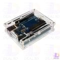 Arduino Uno R3 Case Protective Shell Enclosure Transparent Acrylic Gloss Box Clear Cover. 