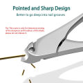 Stainless Steel Toenail Clippers, Nail Cutter for Thick or Ingrown Nails Nail Care for Men Women Seniors.