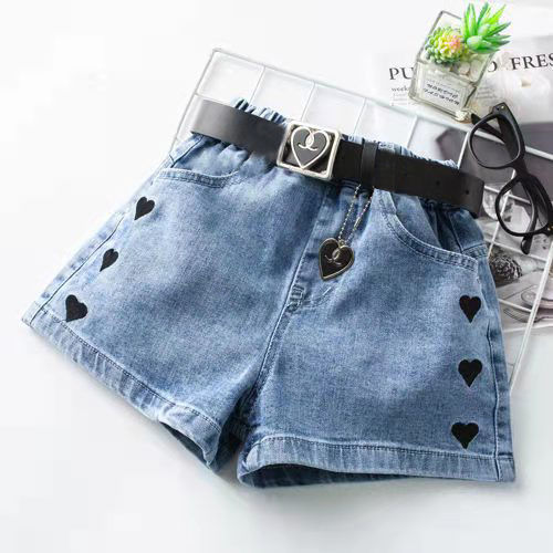 Girls%20denim%20shorts%20summer%20wear%20baby%20new%20small%20and%20medium-sized%20pants%20foreign%20thin%20children's%20hot%20pants%20loose%20769%20-%20Image%204