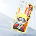 Jizetin for Vivo Y28 4G Back Cover Crystal Transparent Cartoon Naruto Soft Full Camera Cover Protection Phone Cases. 