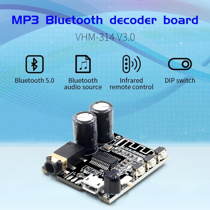 2 Cartes Récepteur Bluetooth 5.0 Zalati - Module Audio Stéréo Sans Fil, Type-C, Pour Enceintes Ou Amplis
