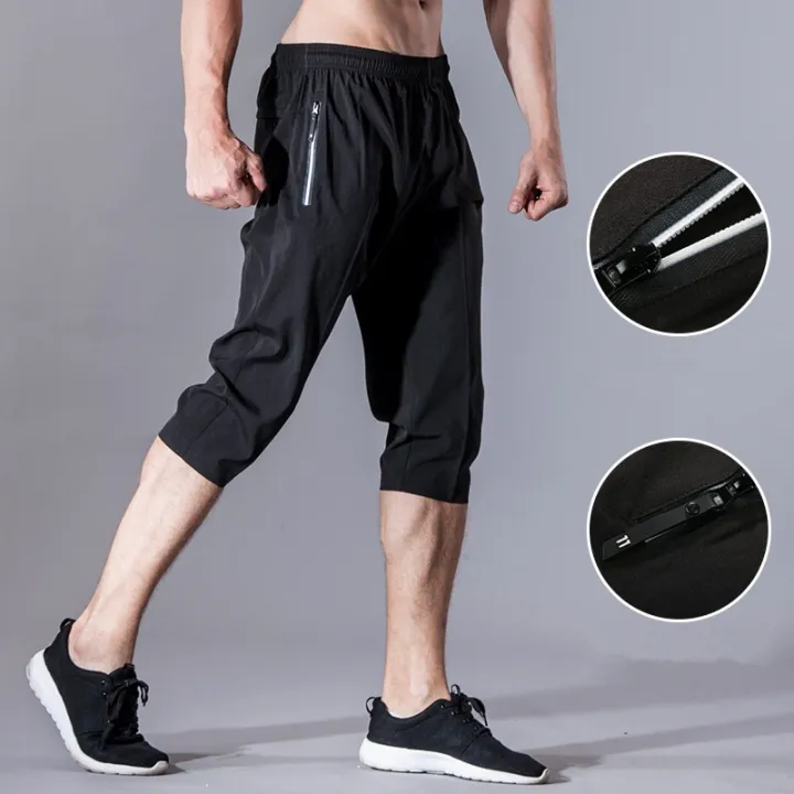 Men%20Running%20Pants%20Basketball%20Football%20Soccer%20Training%20Pants%20Sport%20Cropped%203/4%20Trousers%20Slim%20Leg%20Gym%20Fitness%20Jogging%20Sweatpants%20-%20Image%203