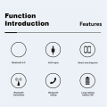 Bluetooth 5.3 Receiver for Car Cancelling Bluetooth AUX Adapter, Bluetooth Music Receiver for Home Stereo/Wired Headphon.