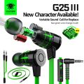 Plextone G25 Mark III Super Bass Gaming Earphone. 