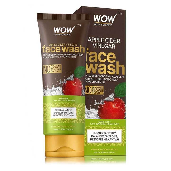 Wow Skin Science Apple Cider Vinegar Face Wash 100ml
