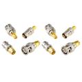 NAMUNY SMA to BNC Kits 2 Set RF Adapter Connector Kits for SDR Ham Radio Baofeng UV-5R UV82 V-5R5 Two Way Handheld Radio B. 