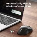 UGREEN Wireless Mouse Bluetooth 5.0 Ergonomic 4000 DPI 6 Mute Buttons For MacBook Computer Tablet Laptop PC 2.4G Mice Mouse.