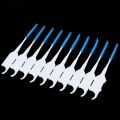 200Pcs/Box Soft Silicone Dental Floss Interdental Brush Disposable Teeth Stick Toothpicks Floss Tooth Pick Oral Care Brush Clean.