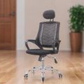 (FP-M-23-) Executive office chair V-mash Black Revolving Chair with Headrest Chair-good quality. 