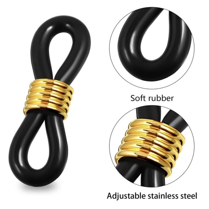 50pcs%20Adjustable%20Anti-Slip%20Eyeglass%20Chain%20Ends%20Retainer%20Rubber%20Glasses%20Ring%20Strap%20Spectacle%20End%20Connectors%20Eyewear%20Accessories%20-%20Image%204