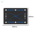 Football Footstep Training Mat Dribble Training Mat for Home Use Children Kids Soccer Enthusiasts.