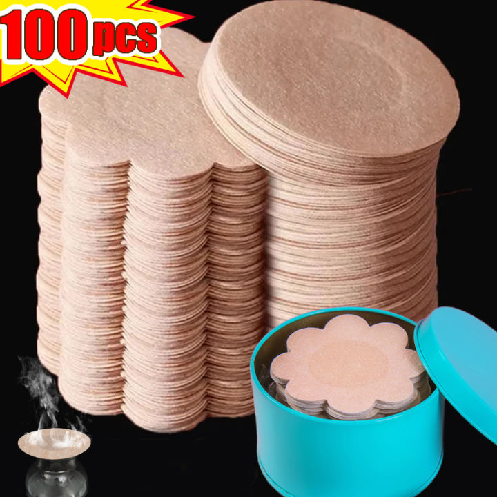 Self-adhesive Nipple Cover Sticker Invisible Skin Color Women Men Underwear Accessories Waterproof Disposable Breast Petal Pads