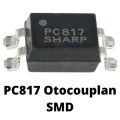 3Pcs- SMD PC817 Optocoupler PC817 IC SMD 4 Pin Leads PC817 Optocoupler Relay Driver IC Photocoupler IC.